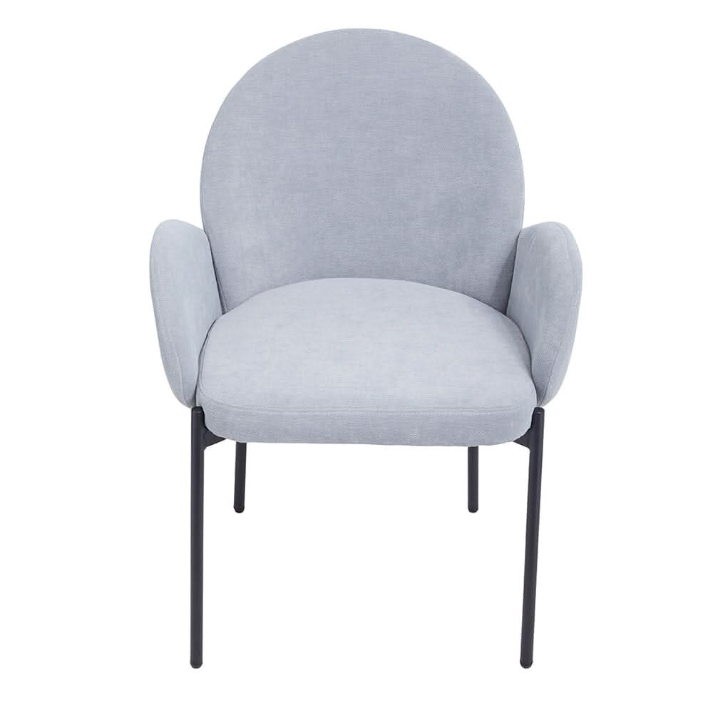 Upholstered Fabric Dining Chair Modern Comfort — view 4