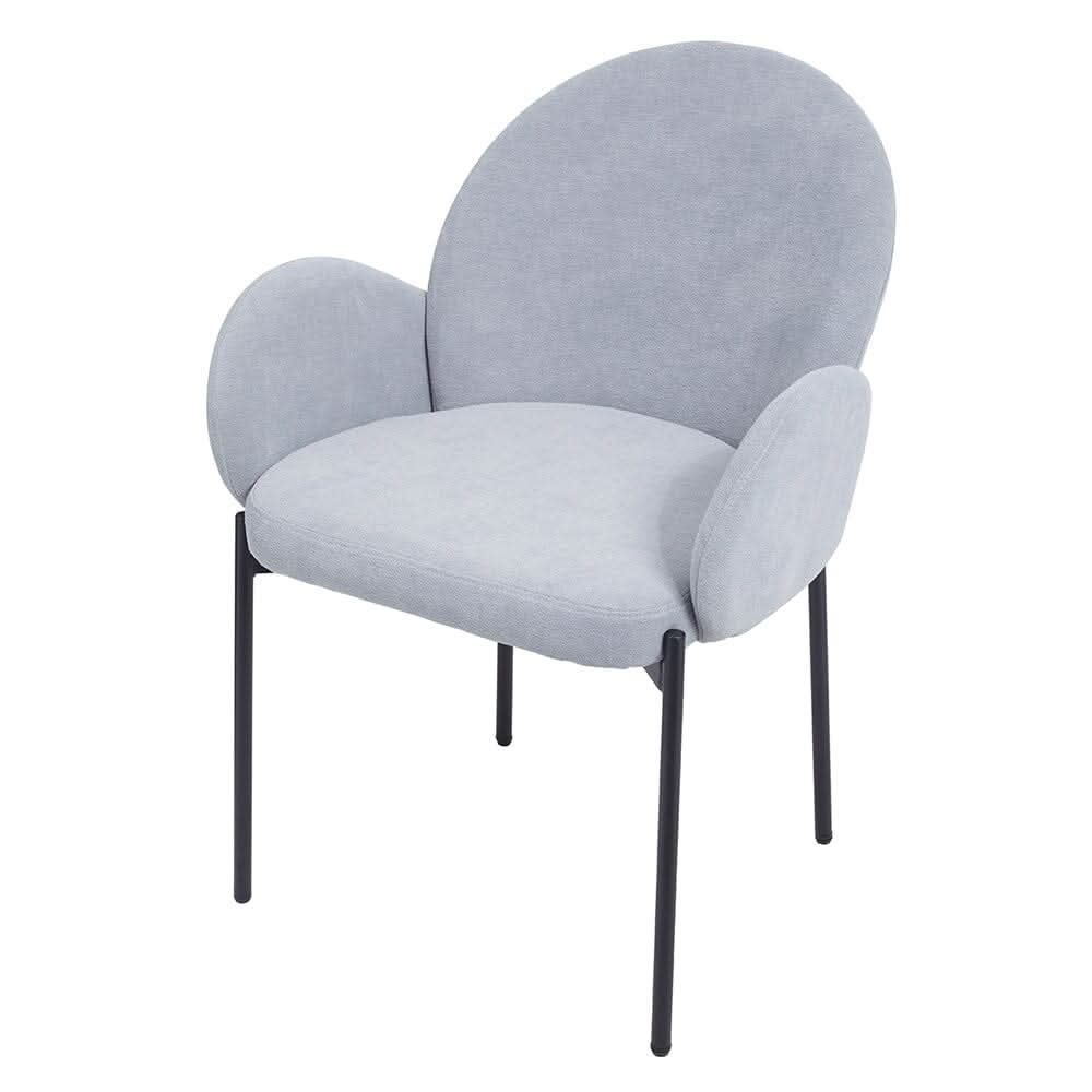 Upholstered Fabric Dining Chair Modern Comfort — dining chair from 2nd Time Around