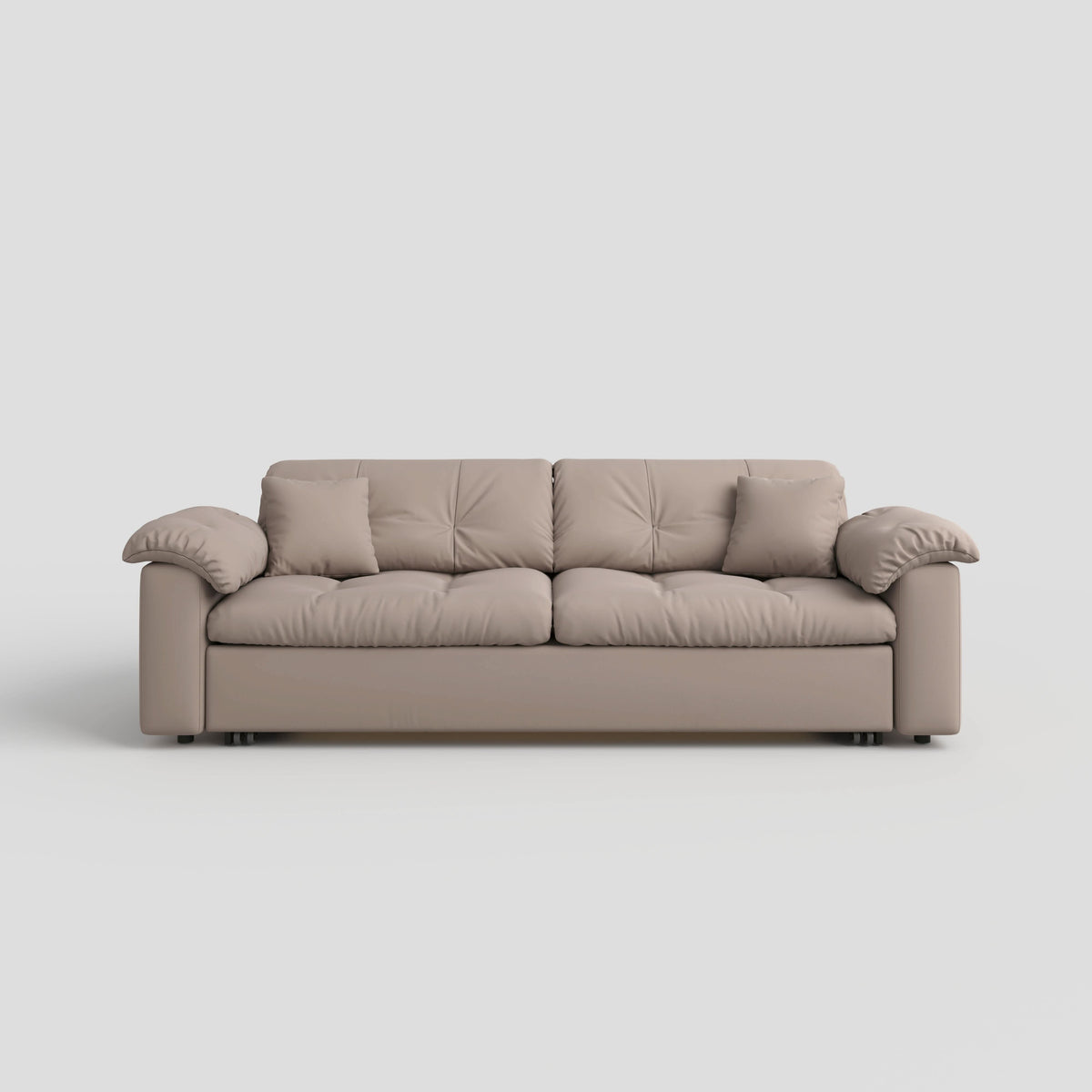 Cottonfy Multifunctional Sleeper Pull Out 2 Seater Sofa Bed with Storage Space — view 5