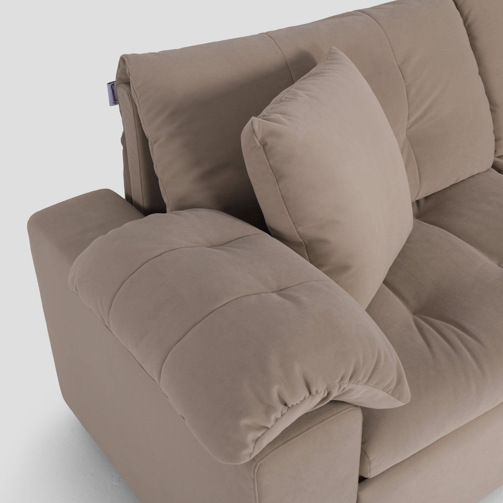 Cottonfy Multifunctional Sleeper Pull Out 2 Seater Sofa Bed with Storage Space — view 9