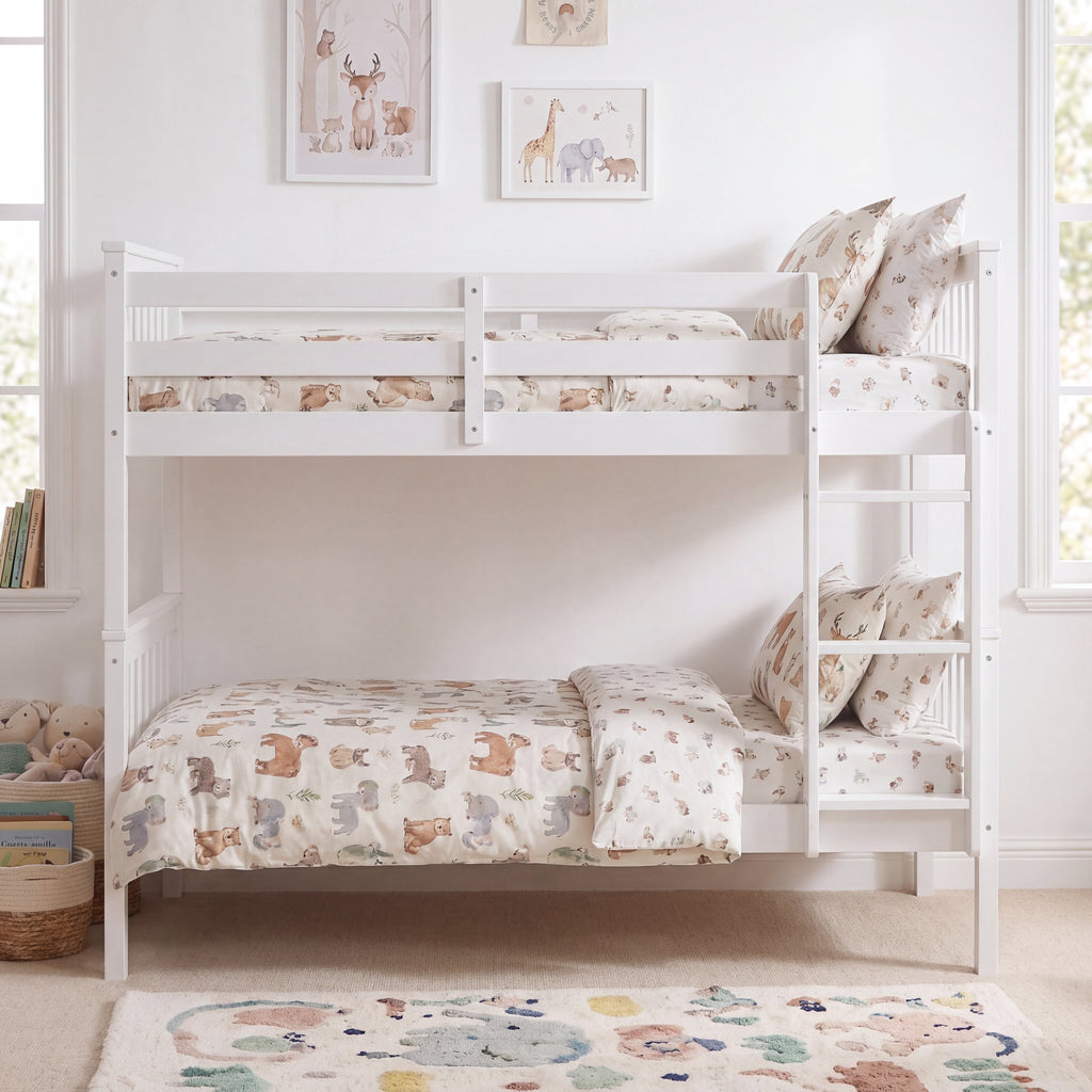 Milan Bunk Bed, White — view 5