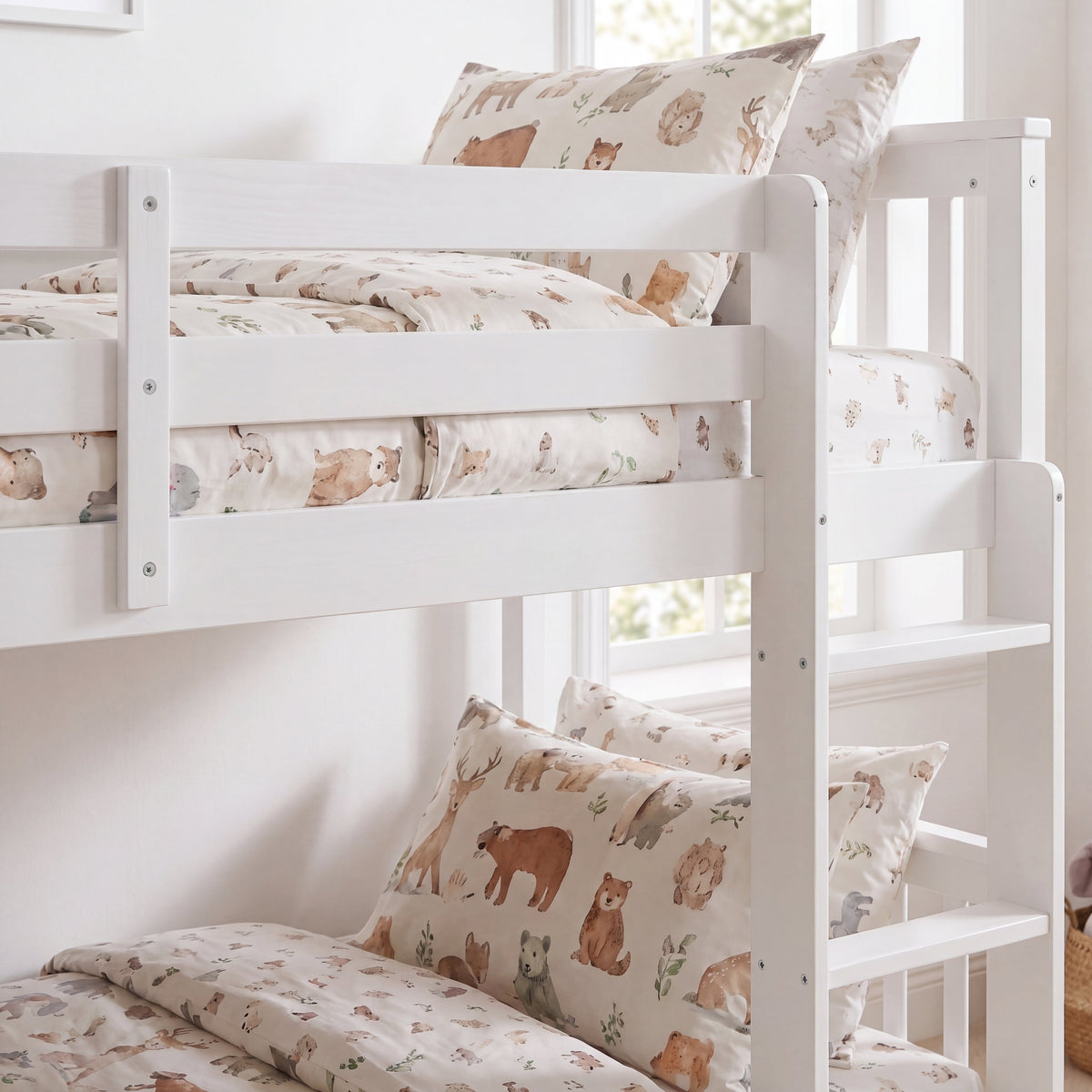 Milan Bunk Bed, White — view 6