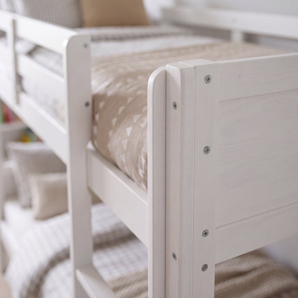 Gemini Detachable Bunk Bed - White — view 7