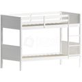 Gemini Detachable Bunk Bed - White & Libra Wooden Underbed Drawers - Grey — bed frame from 2nd Time Around