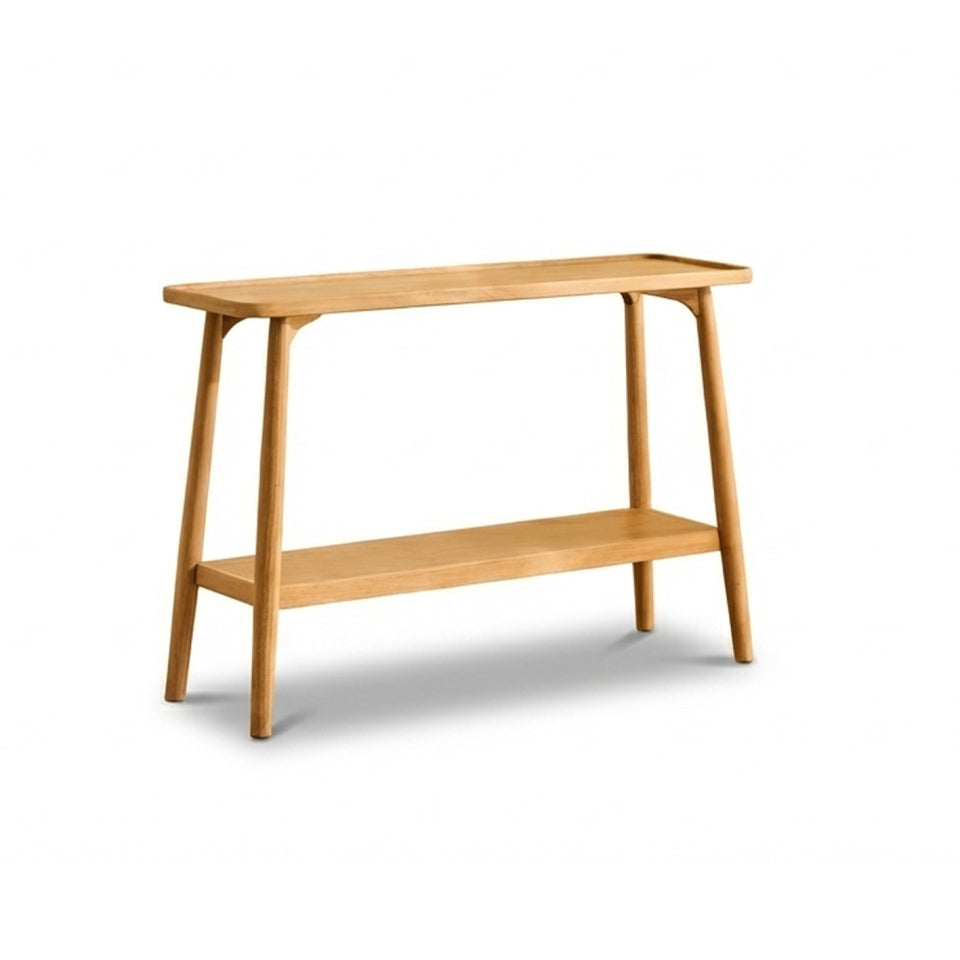 Tilly 110cm Console Table - Whitewash Oak — view 8