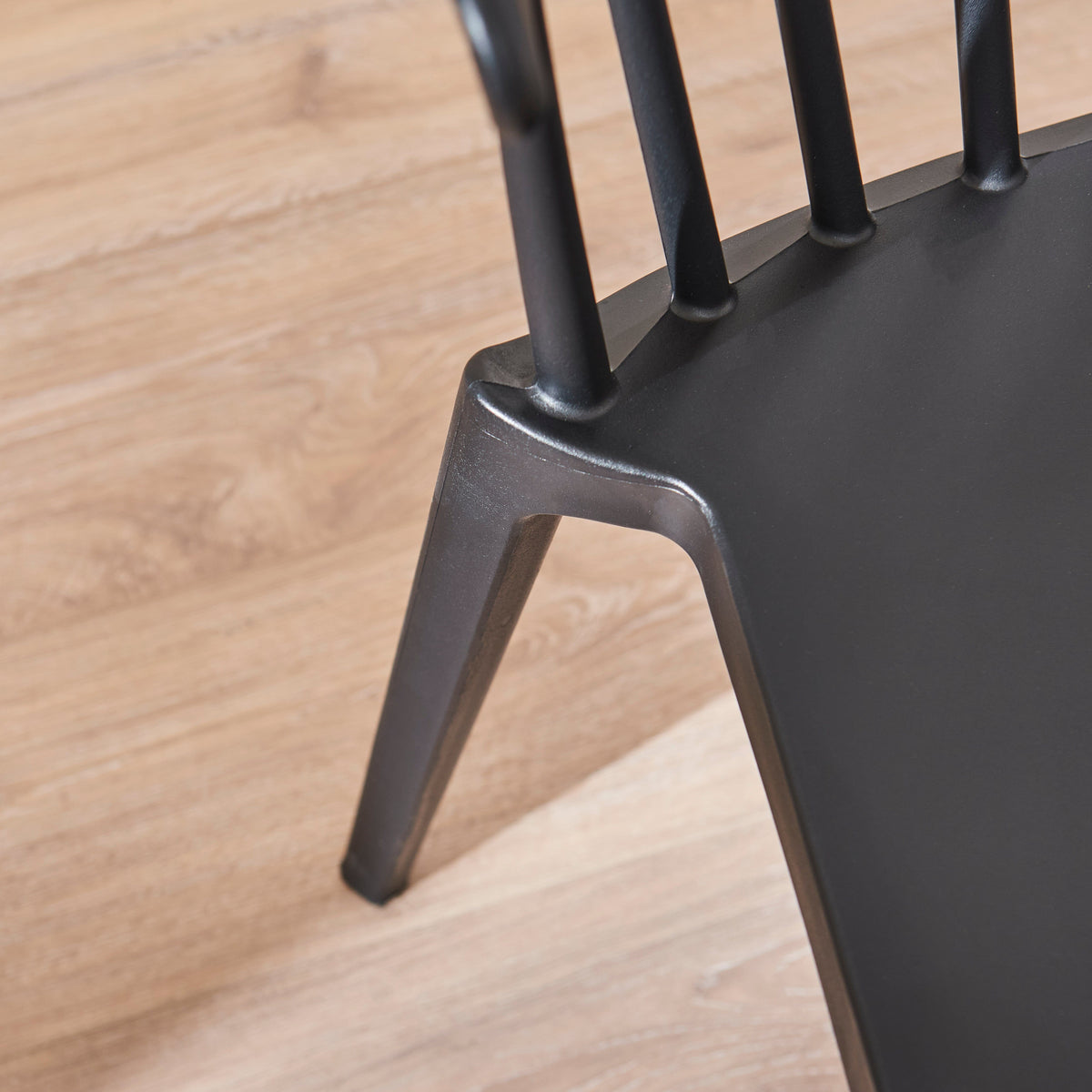 Agatha Black Dining Chairs - Set of 4 — view 4