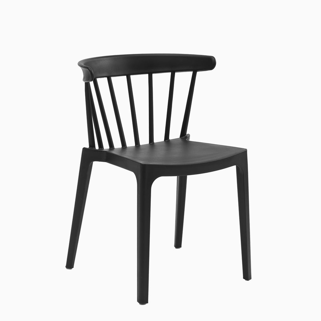 Agatha Black Dining Chairs - Set of 4 — view 9