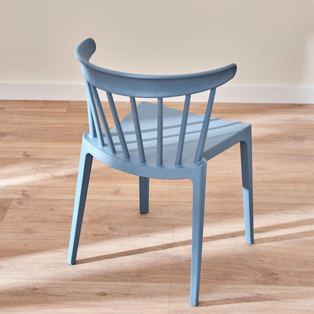 Agatha Blue Dining Chairs - Set of 4 — view 6