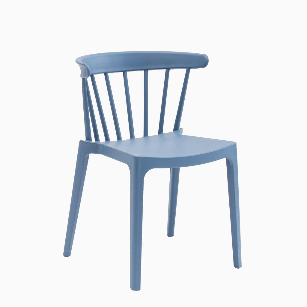 Agatha Blue Dining Chairs - Set of 4 — view 8