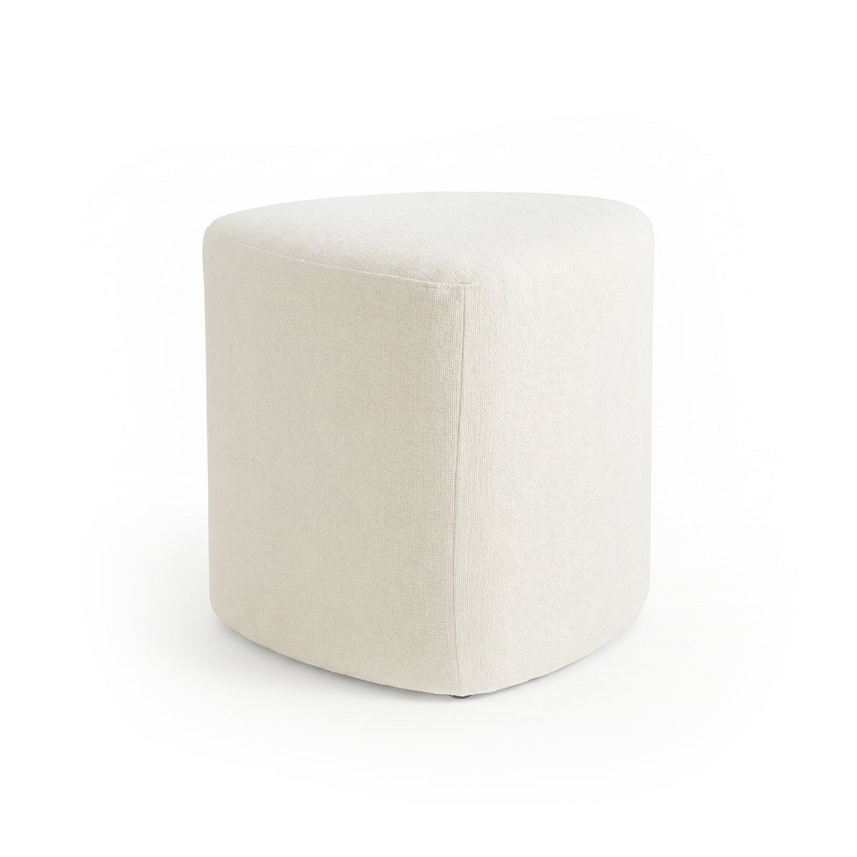 Sawyer 68cm Swivel Armchair & Alder 45cm Footstool - Oyster White — view 10