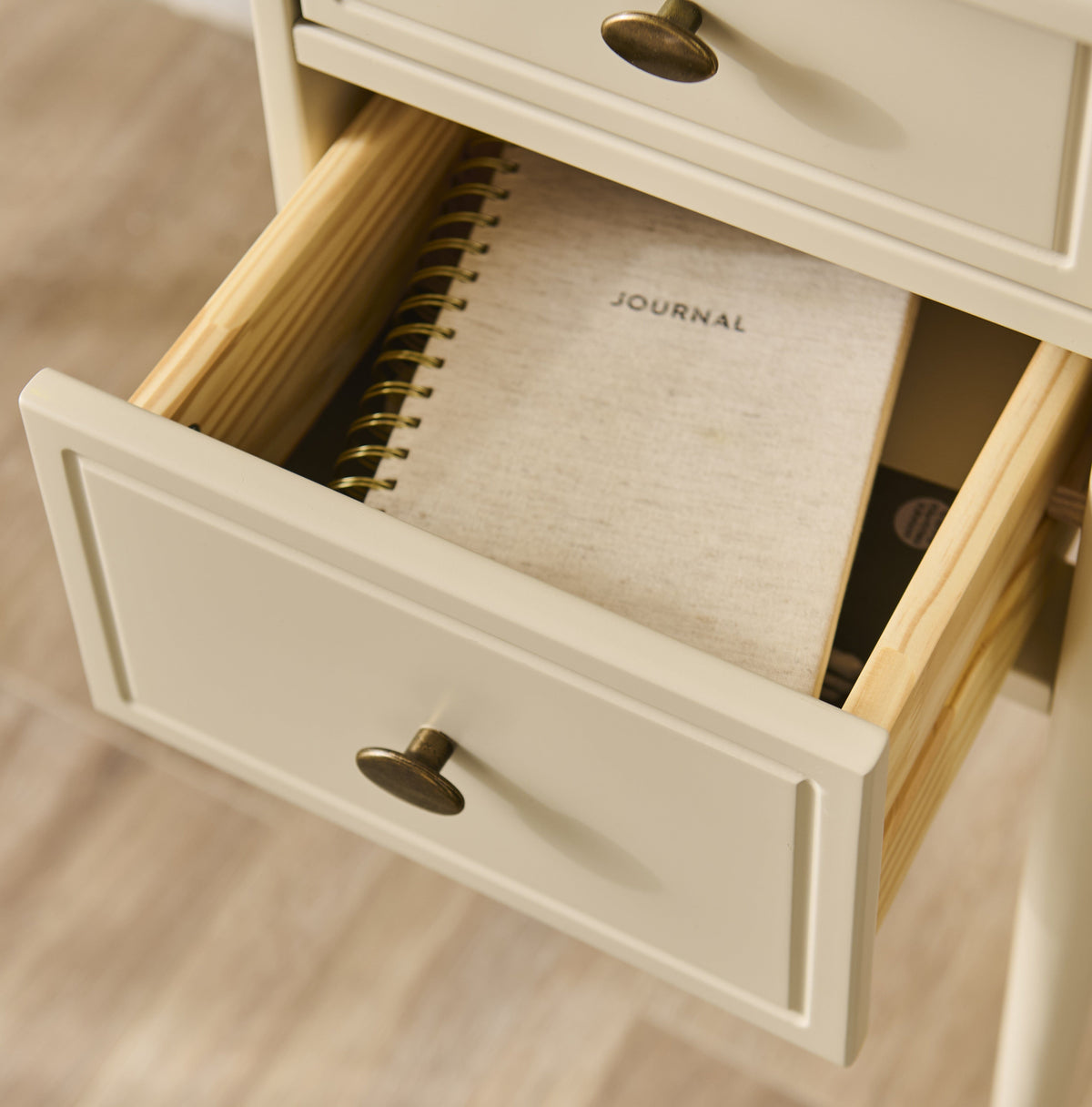 Aubrey Driftwood Dressing Table with Drawers — view 2
