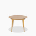Montreux 4-6 Seat Round Wooden Extendable Dining Table | Oak — dining table from 2nd Time Around
