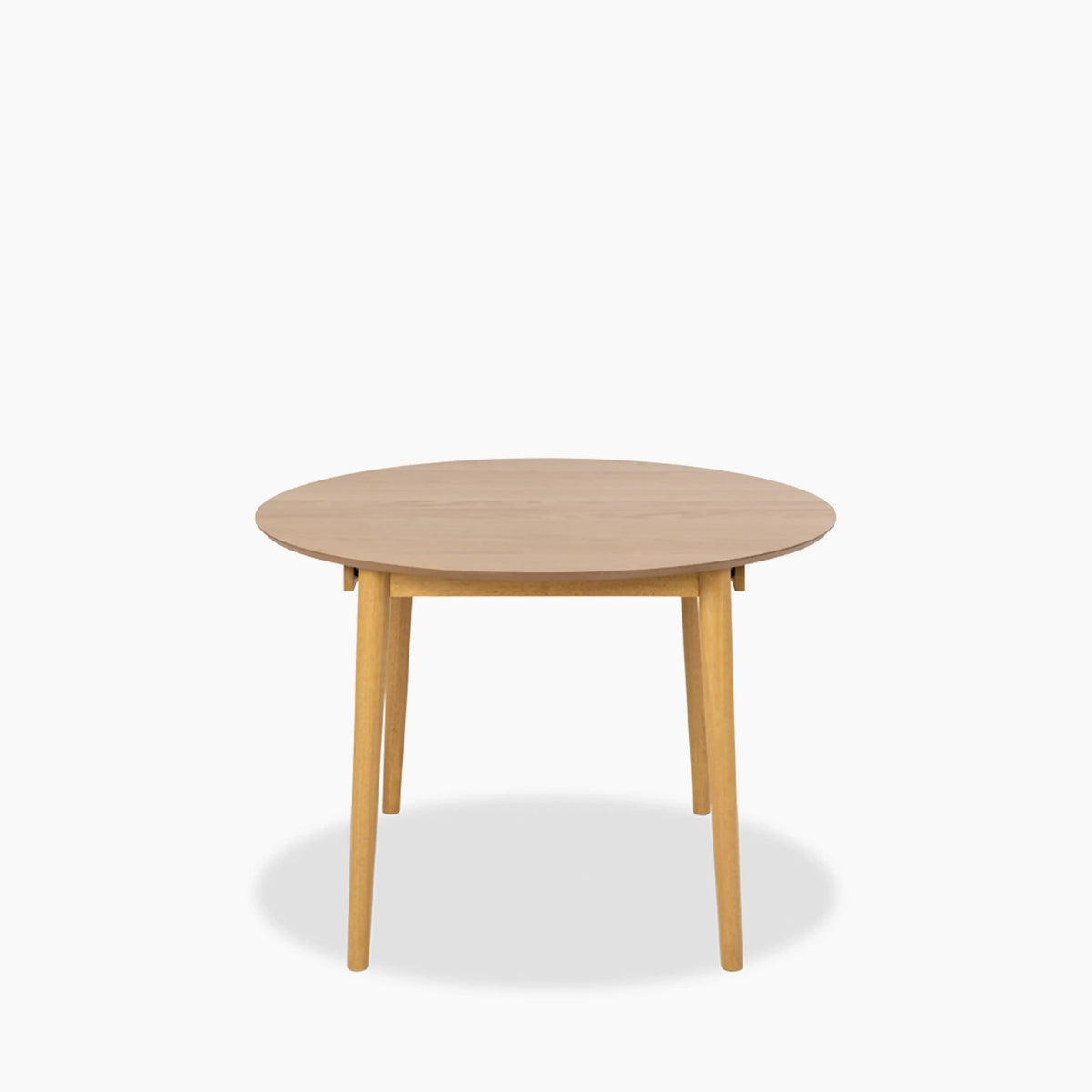 Montreux 4-6 Seat Round Wooden Extendable Dining Table | Oak — dining table from 2nd Time Around