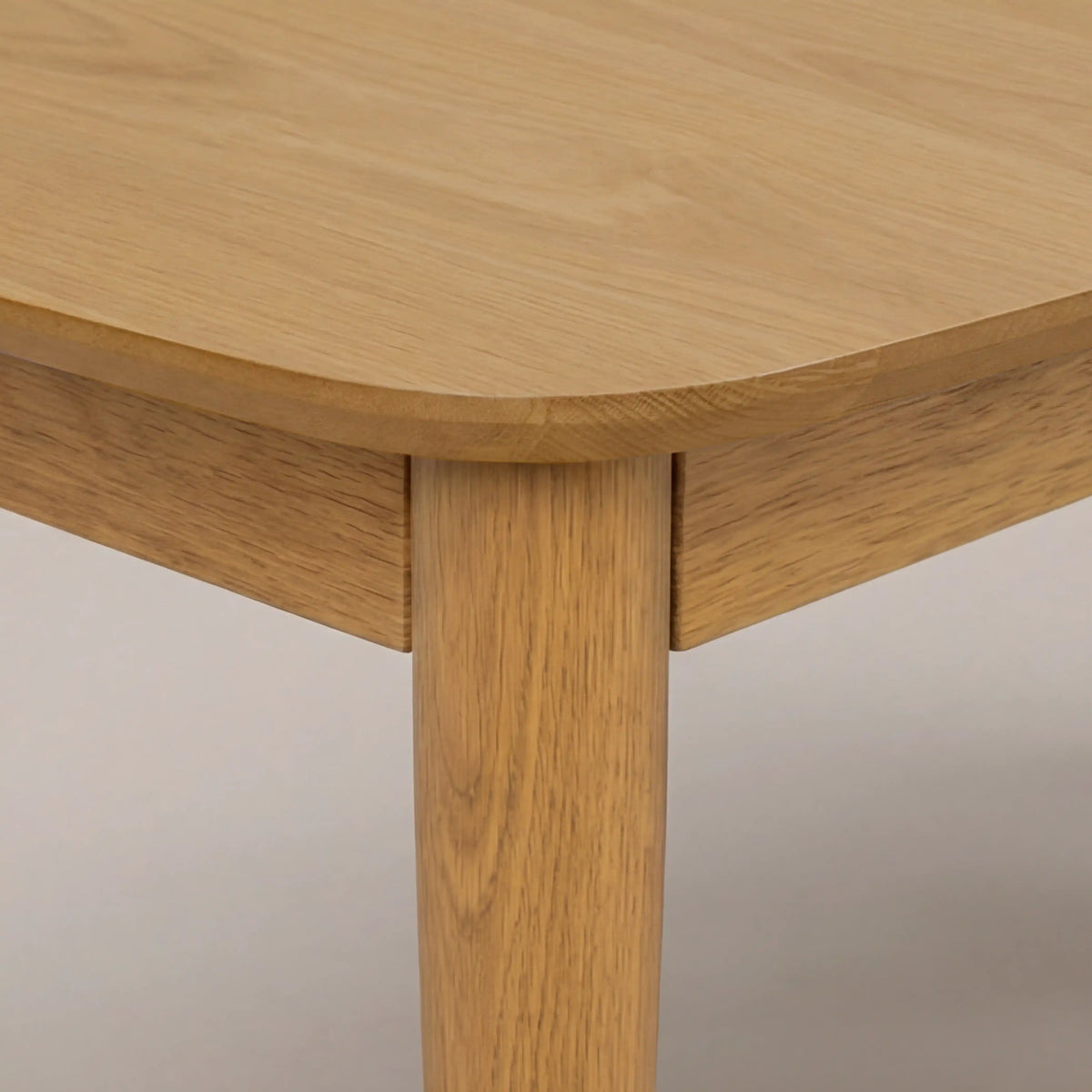 Montreux 6-8 Seat Rectangle Wooden Extendable Dining Table | Oak — view 6