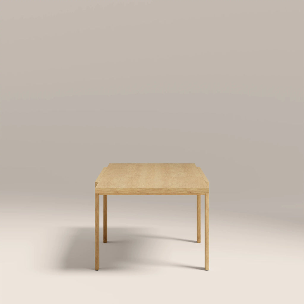 Ceva 6-10 Seat Rectangle Wooden Extendable Dining Table | Oak — view 5