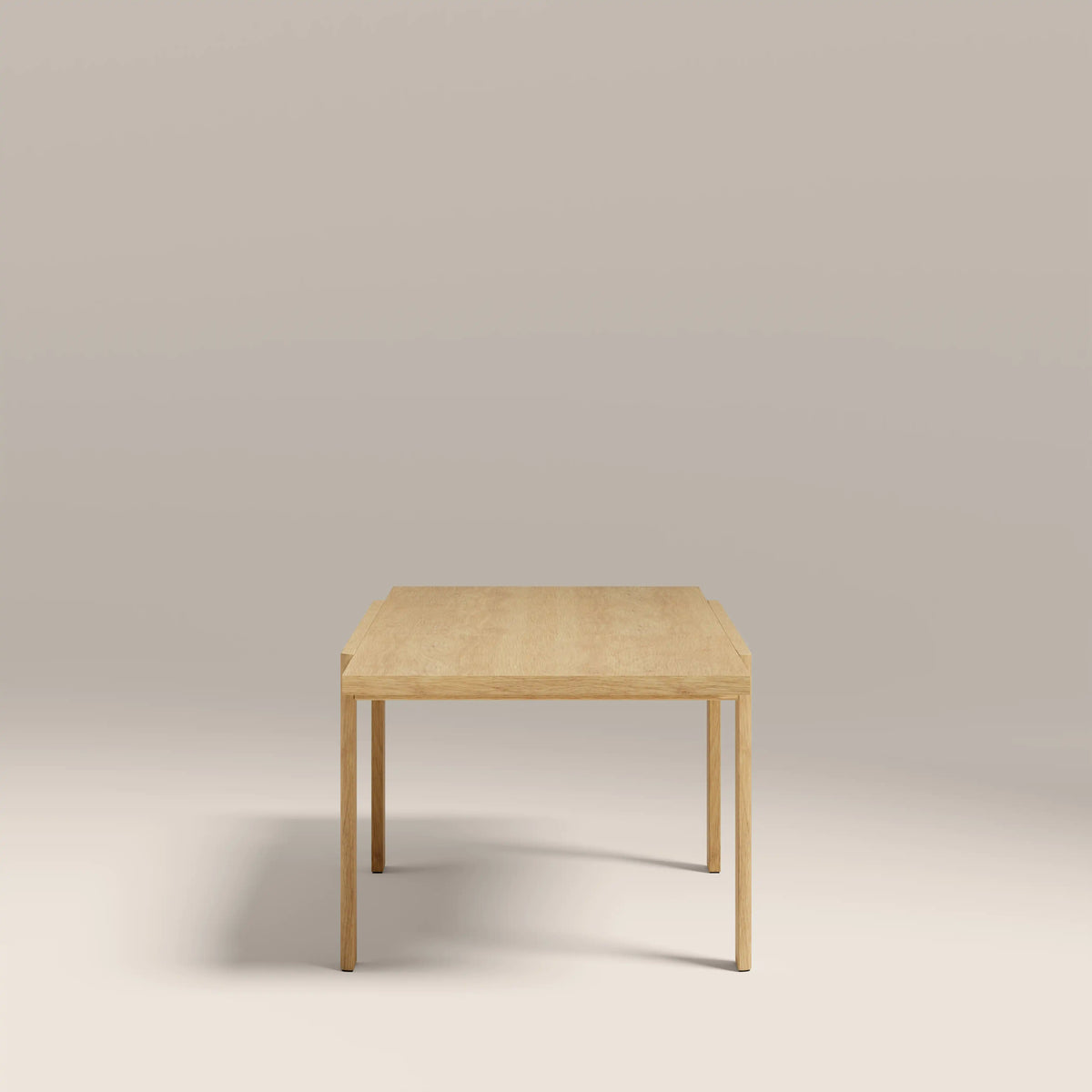 Ceva 6-10 Seat Rectangle Wooden Extendable Dining Table | Oak — view 5