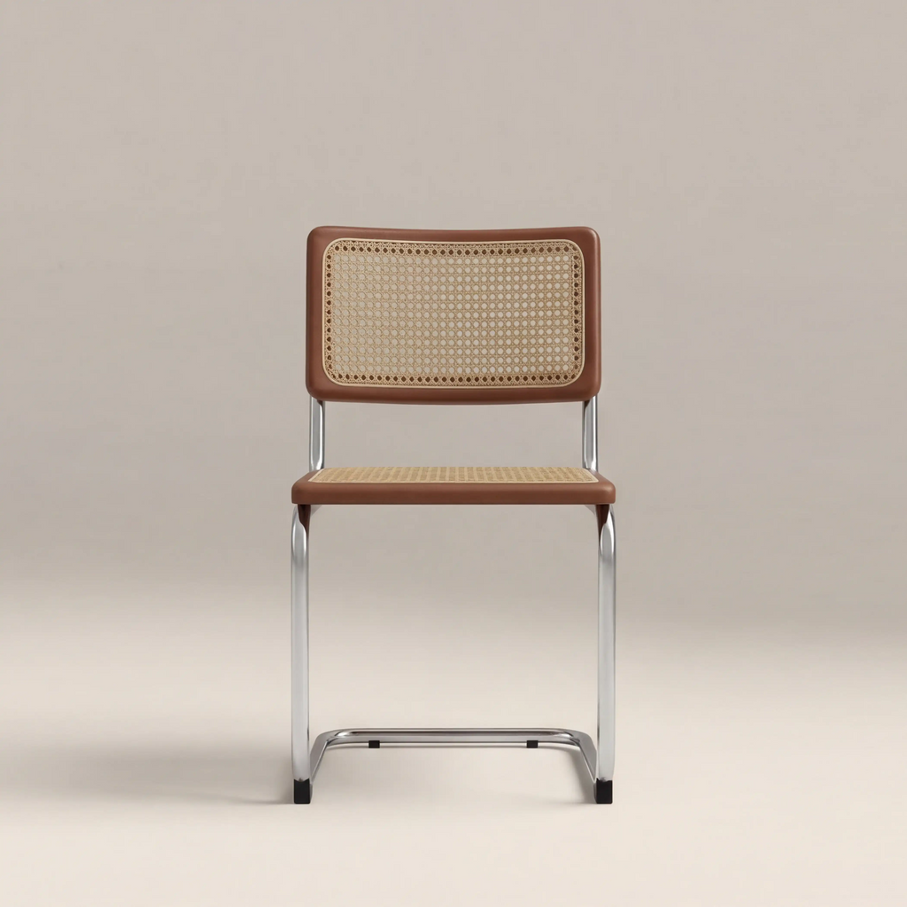 Kenton Dining Chair | Walnut & Chrome — view 3