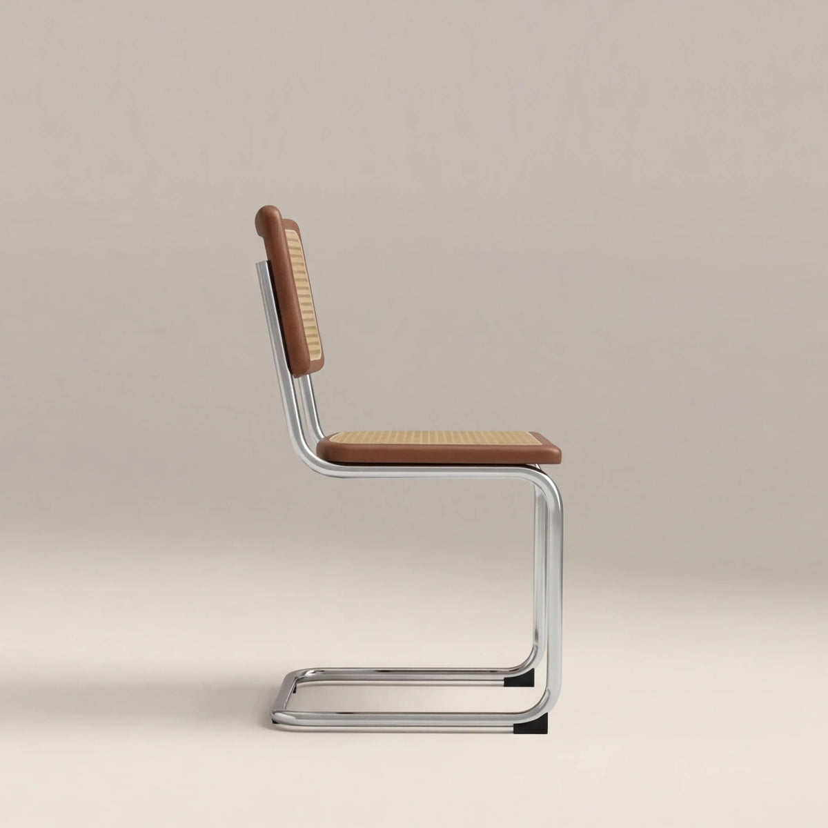 Kenton Dining Chair | Walnut & Chrome — view 4