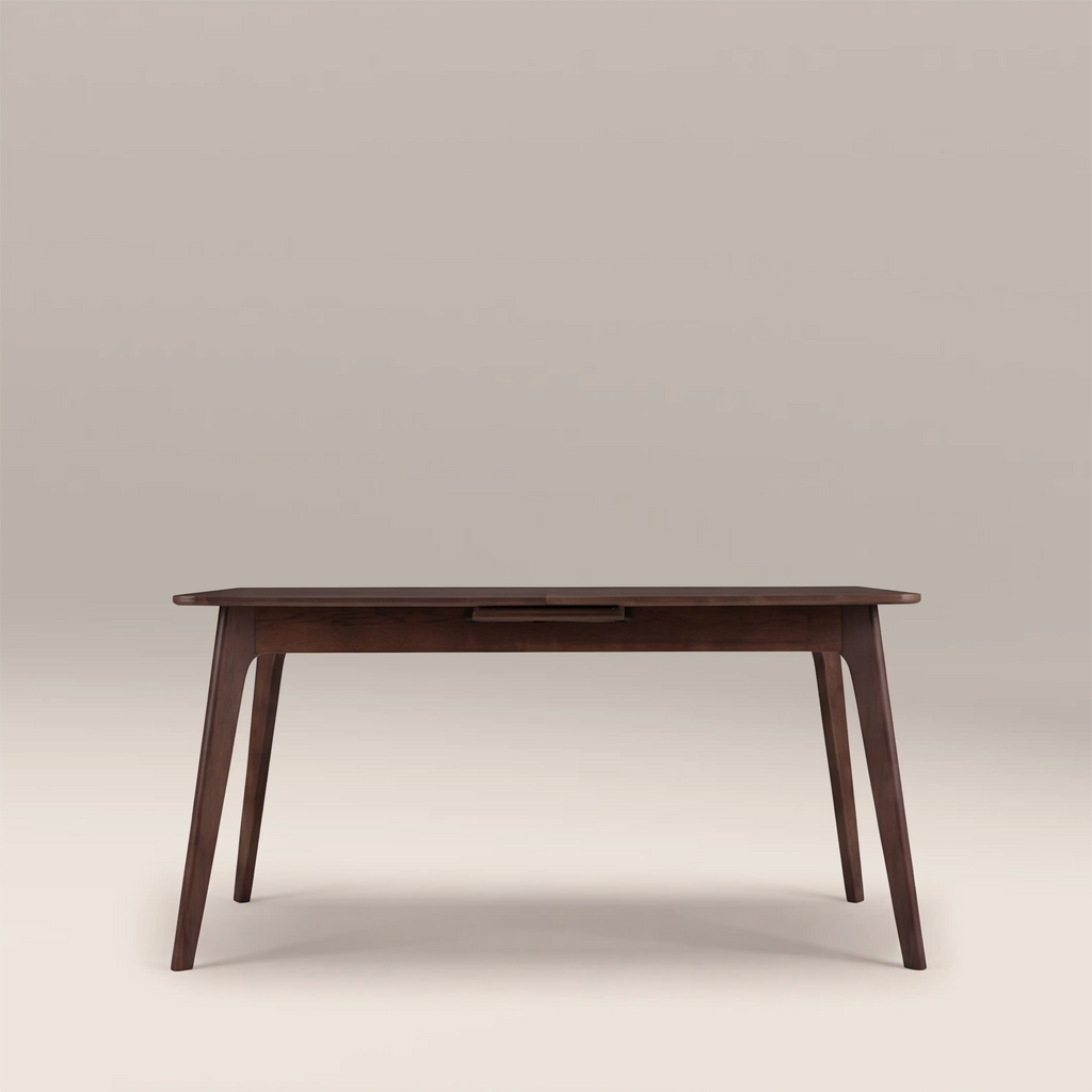 Landon 4-6 Seat Rectangle Wooden Extendable Dining Table | Walnut — dining table from 2nd Time Around