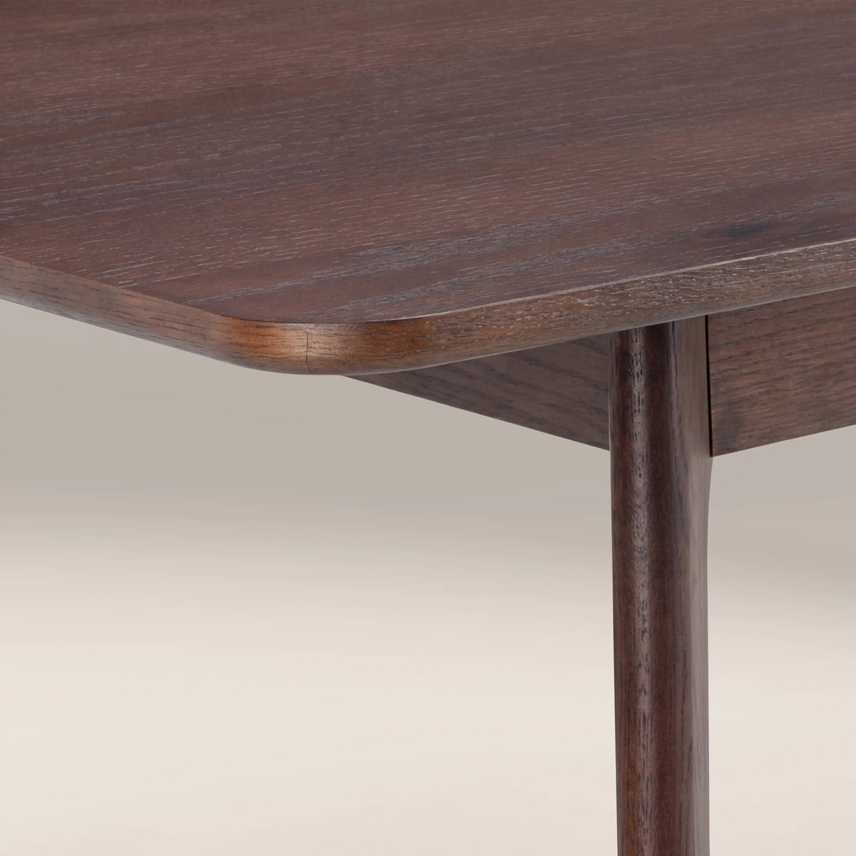 Landon 4-6 Seat Rectangle Wooden Extendable Dining Table | Walnut — view 6