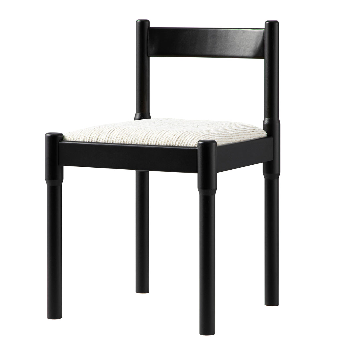 Minley 2-in-1 Dining Chair, Black Matte — view 9