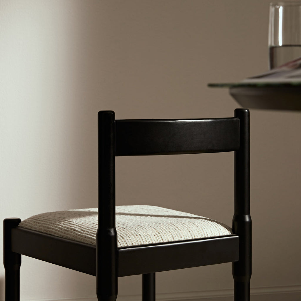 Minley 2-in-1 Dining Chair, Black Matte — view 7