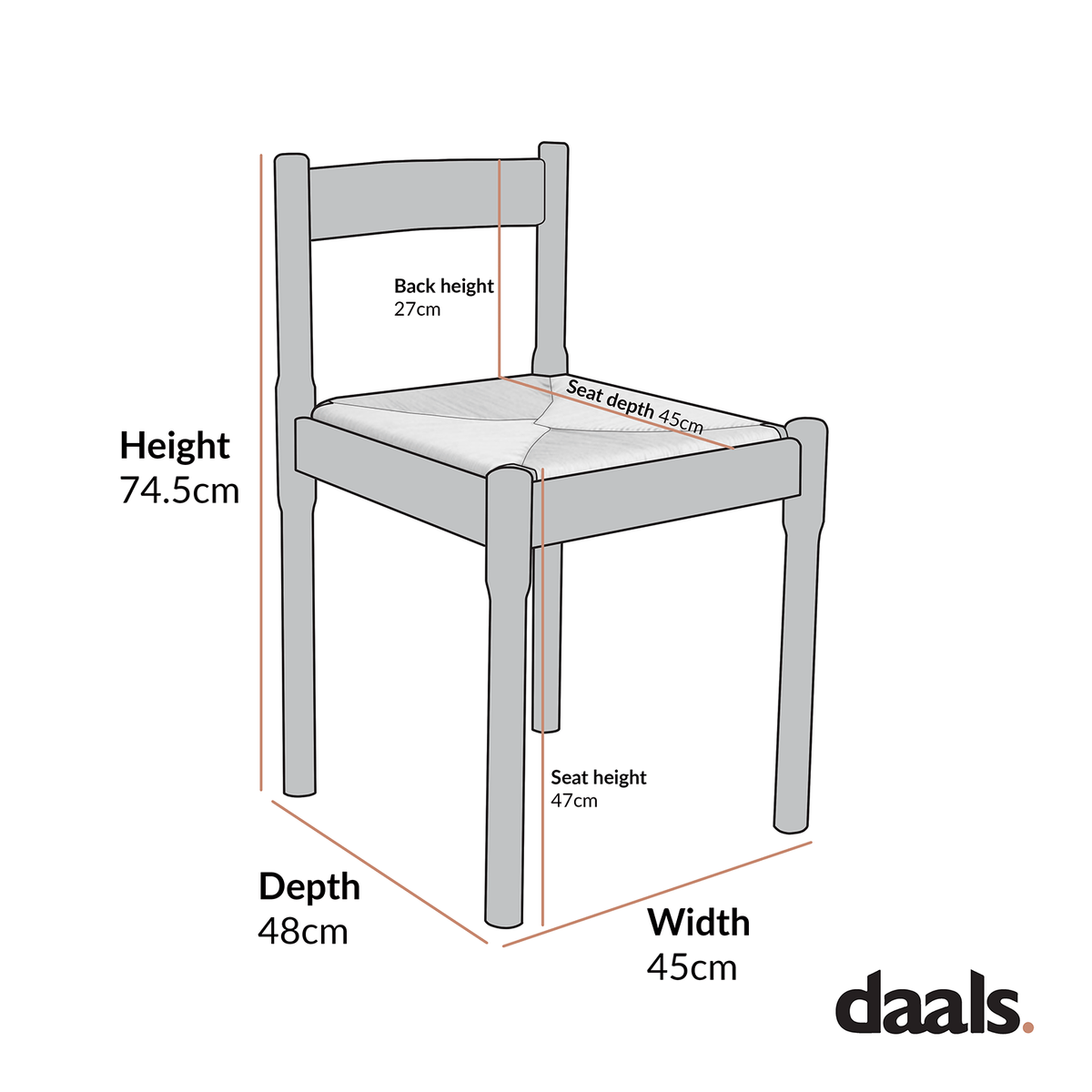 Minley 2-in-1 Dining Chair, Black Matte — view 10