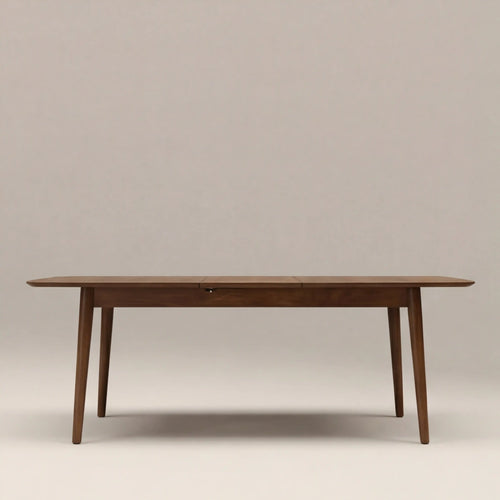 Abbe 6-8 Seat Rectangle Wooden Extendable Dining Table | Walnut — dining table from 2nd Time Around