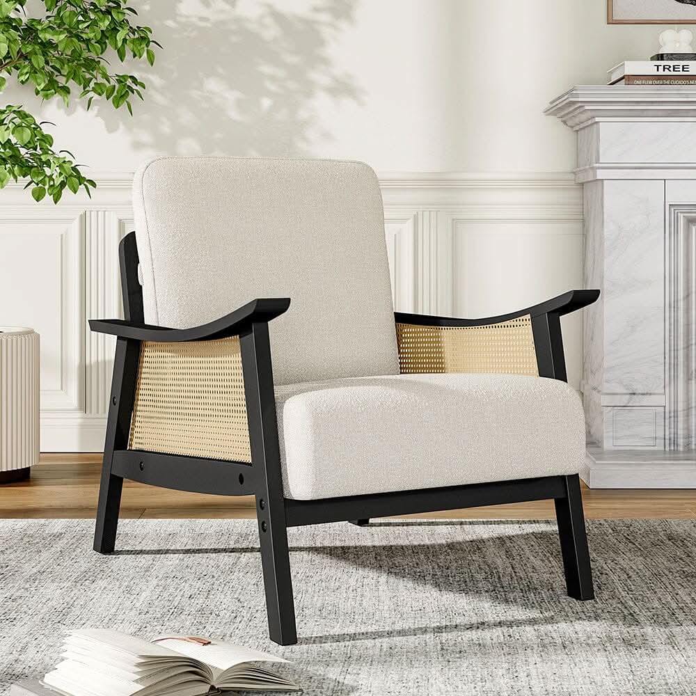 Direct Mid Century Rattan Armchair — armchair from 2nd Time Around