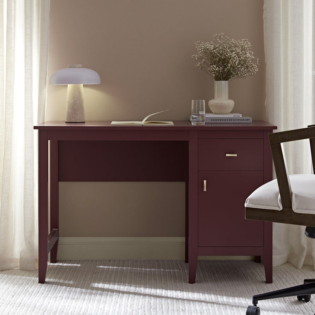Oakham Writing Desk, Wild Cherry — view 2