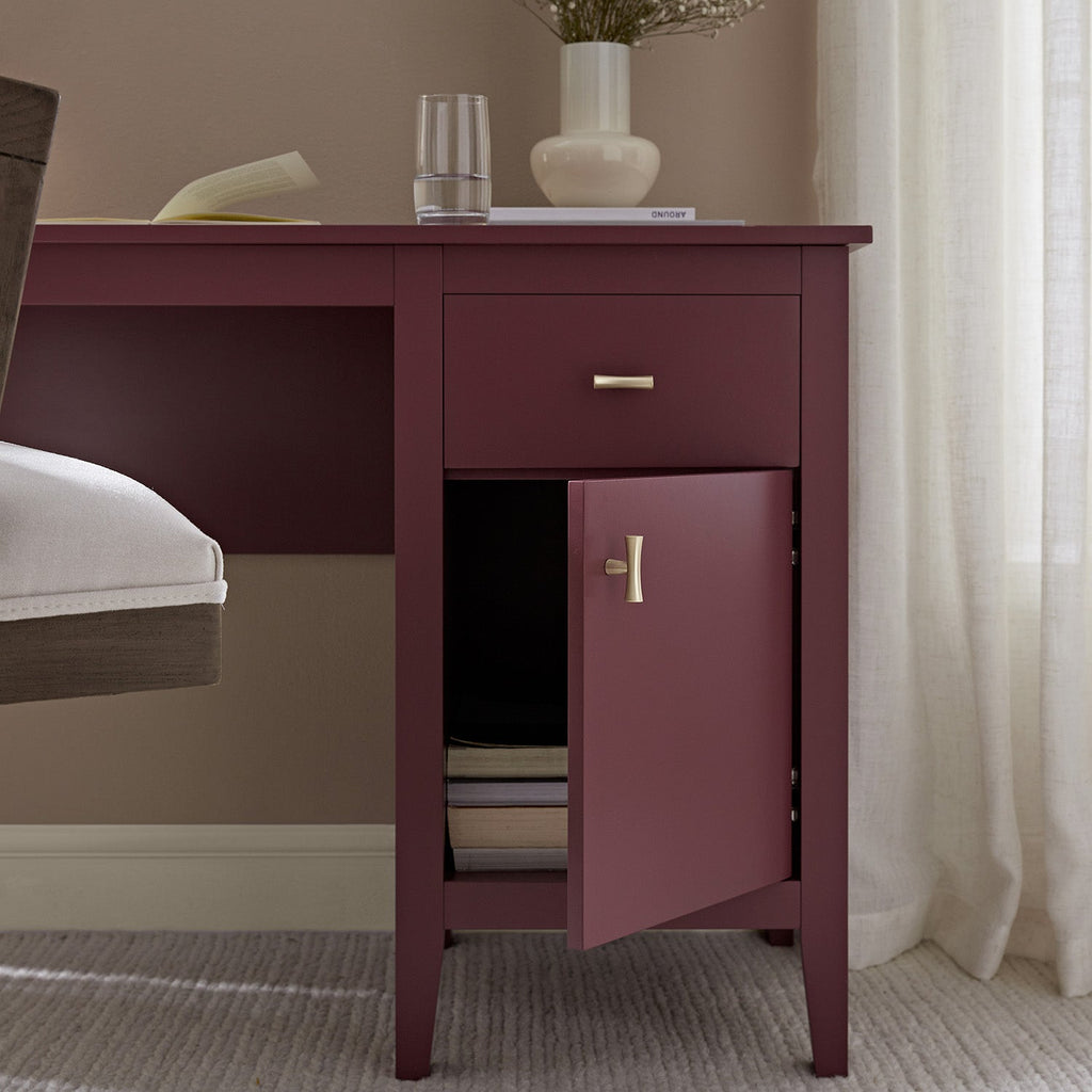 Oakham Writing Desk, Wild Cherry — view 4
