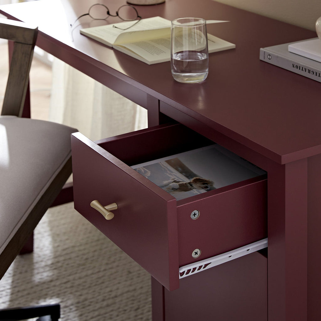 Oakham Writing Desk, Wild Cherry — view 5