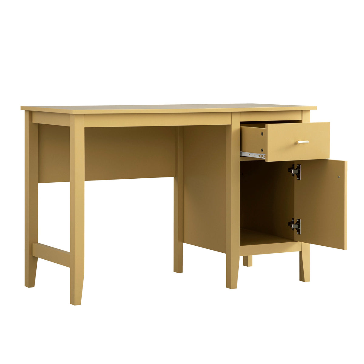 Oakham Writing Desk, Rattan Yellow — view 10