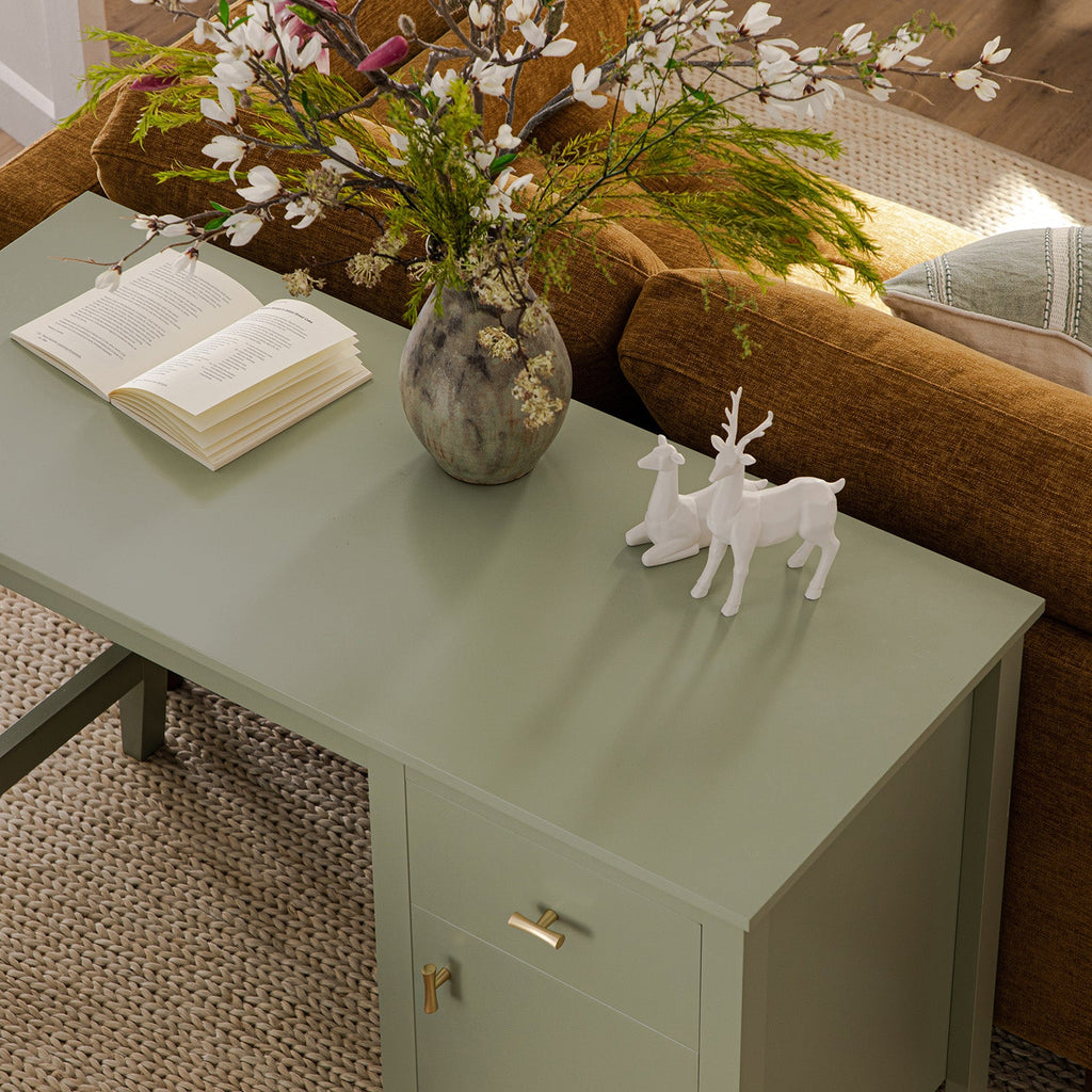 Oakham Writing Desk, Desert Sage — view 5