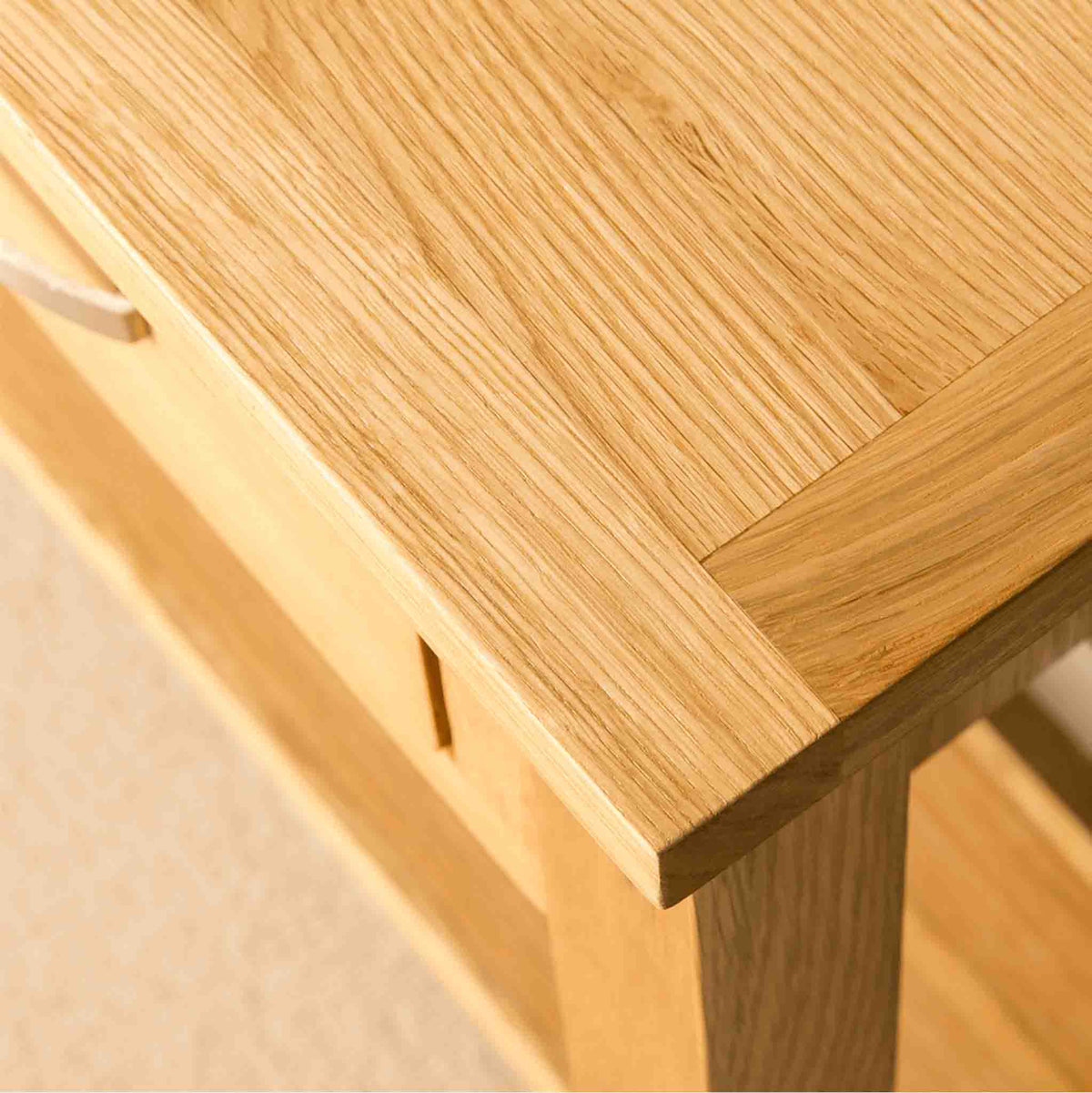 London Oak Console Table — view 4