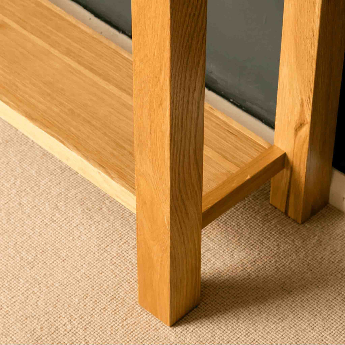 London Oak Console Table — view 7