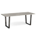 Soho Large Grey Dining Table 200cm — dining table from 2nd Time Around