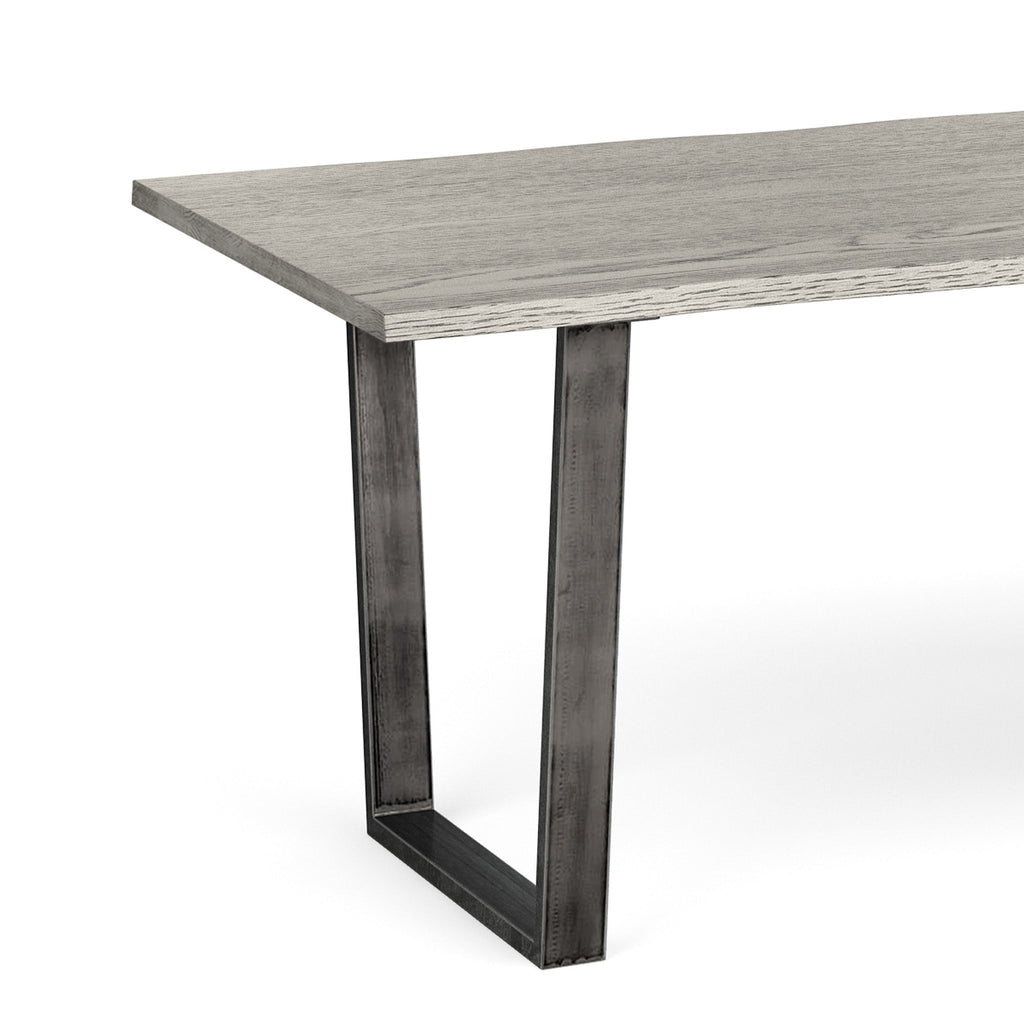 Soho Large Grey Dining Table 200cm — view 5