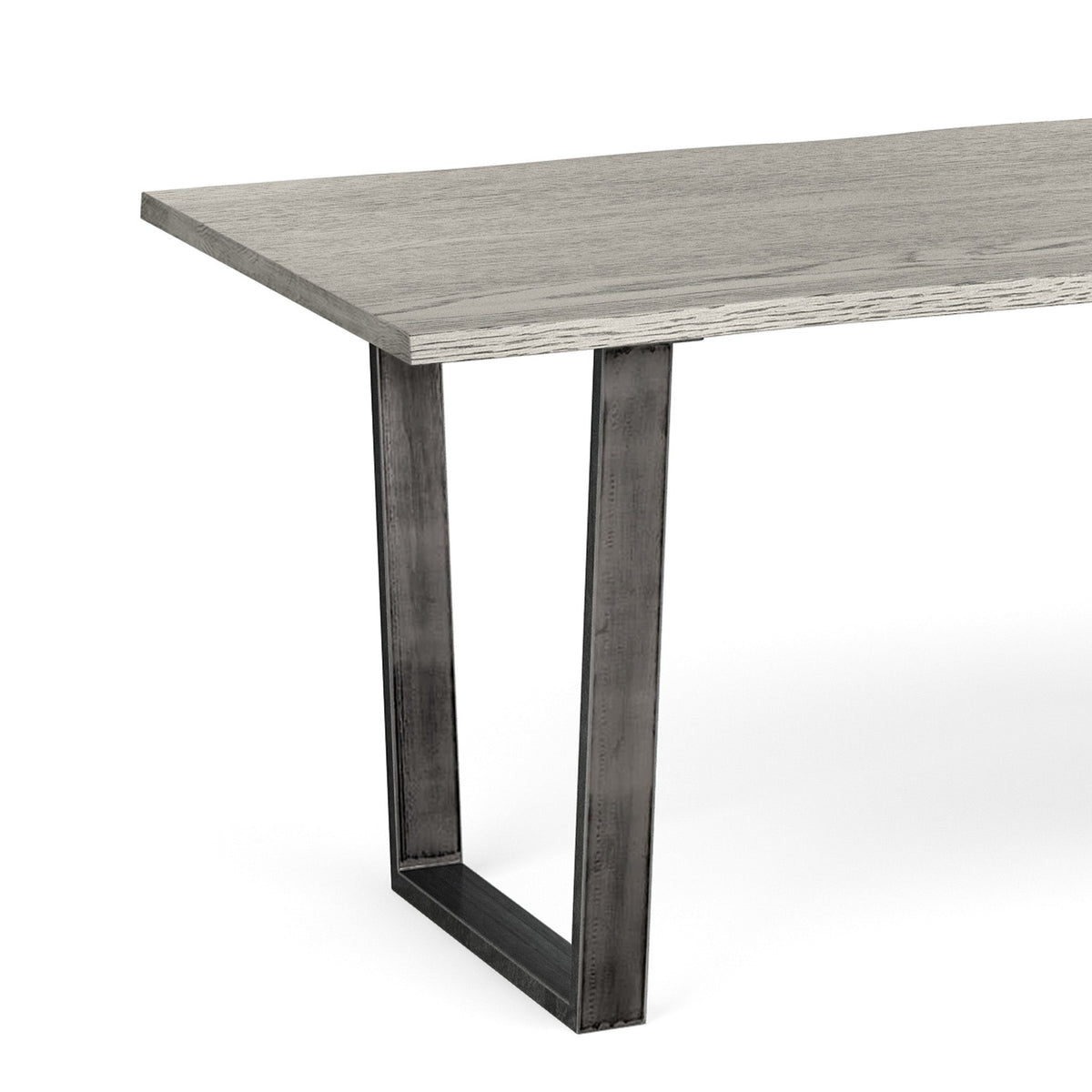Soho Large Grey Dining Table 200cm — view 5