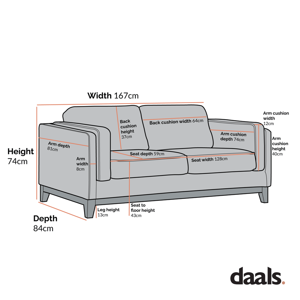 Dipley Champagne Velvet Sofa, 2-Seater — view 6