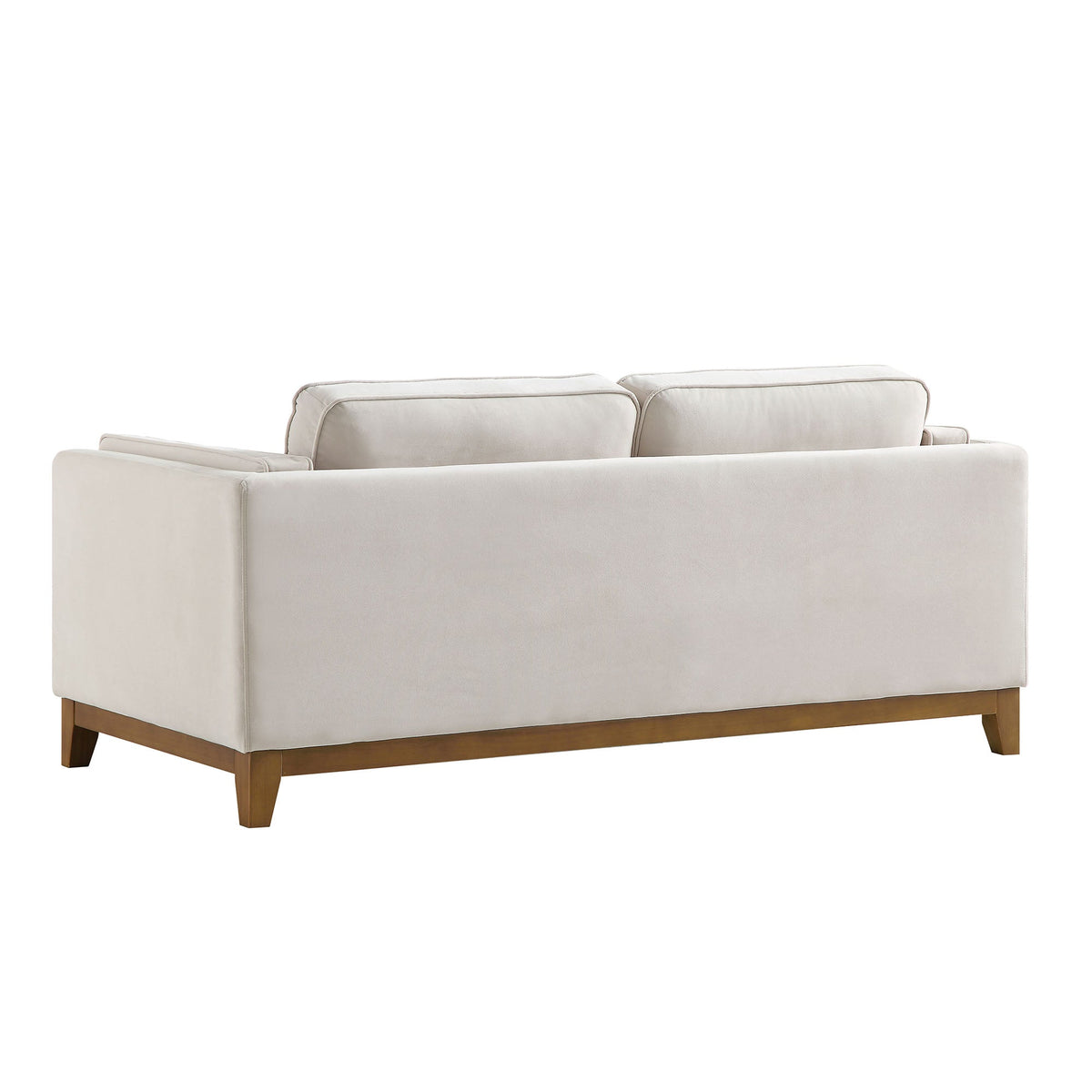 Dipley Champagne Velvet Sofa, 2-Seater — view 9