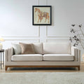 Dipley Champagne Velvet Sofa, 3-Seater — sofa from 2nd Time Around