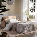 Daphnis Camel Velvet Sofa Bed, Loveseat — sofa bed from 2nd Time Around