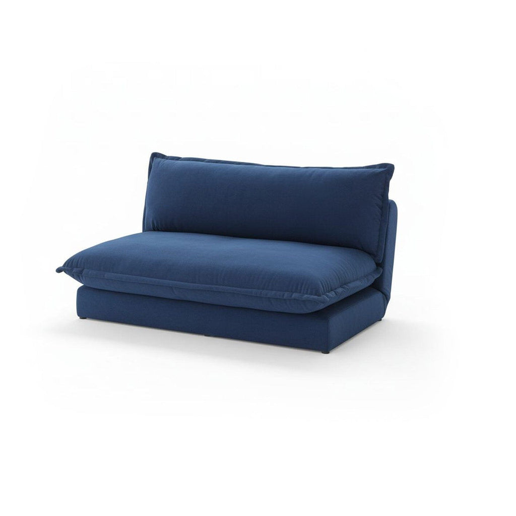Harlow 2 Seater Double Sofa Bed - Ink Velvet — view 10