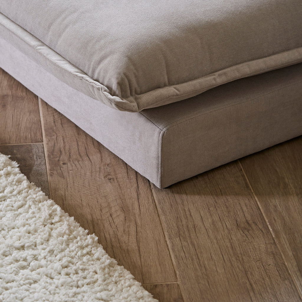 Harlow 2 Seater Double Sofa Bed - Soft Beige — view 8