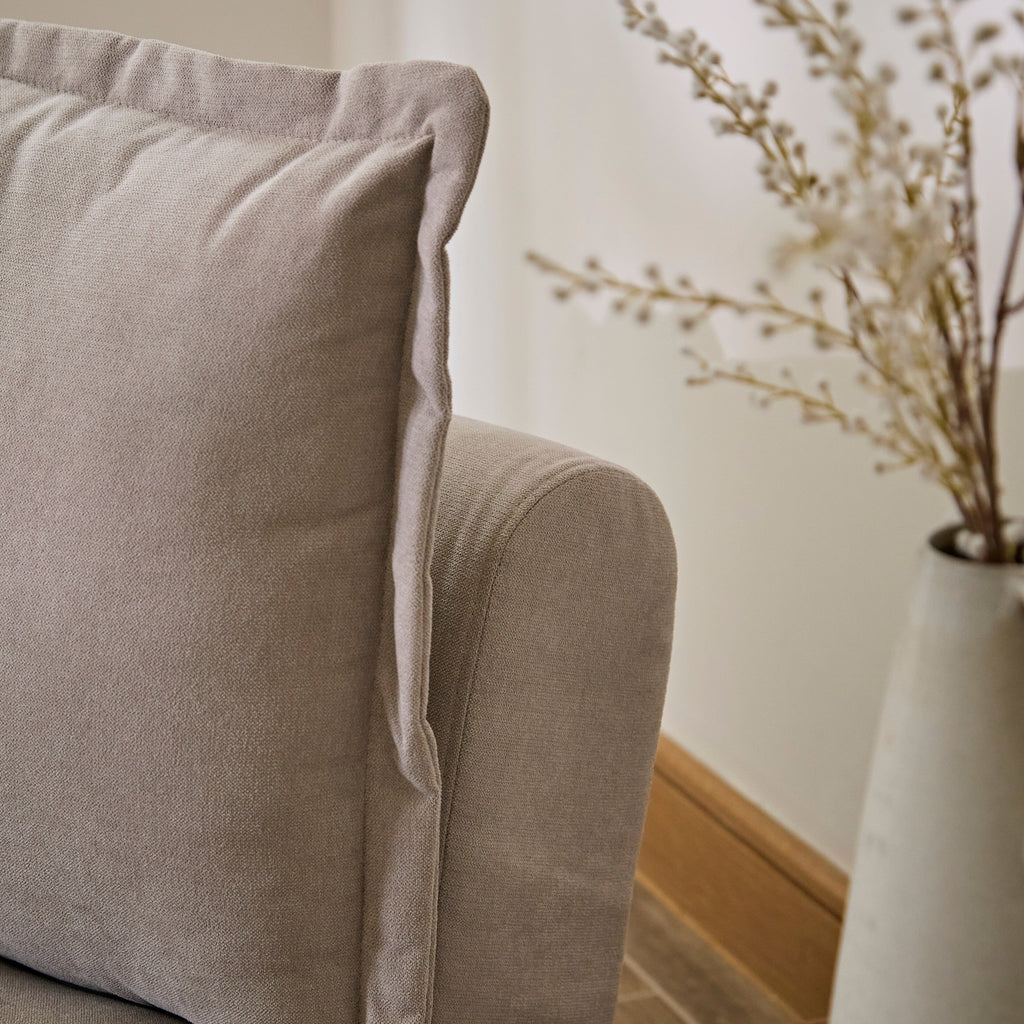 Harlow 2 Seater Double Sofa Bed - Soft Beige — view 5