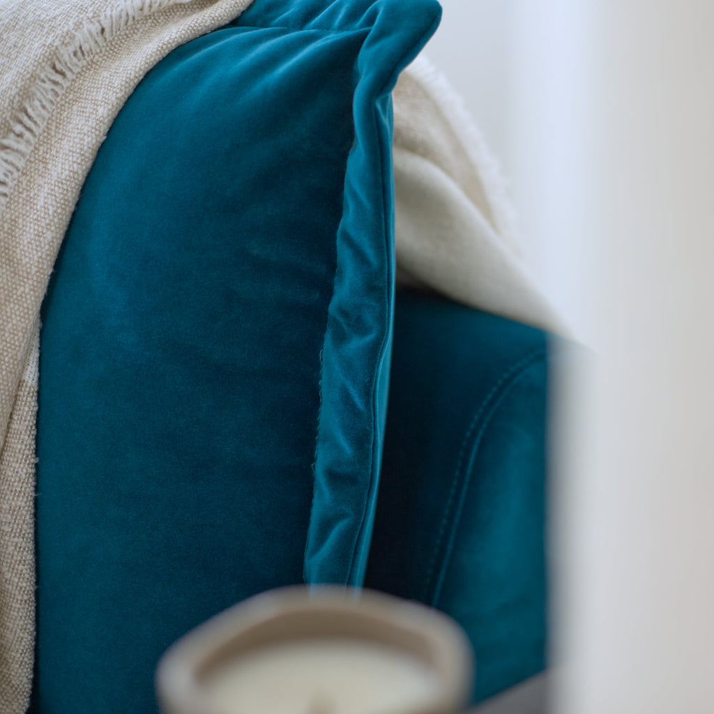 Harlow Double Sofa Bed - Soft Teal — view 5