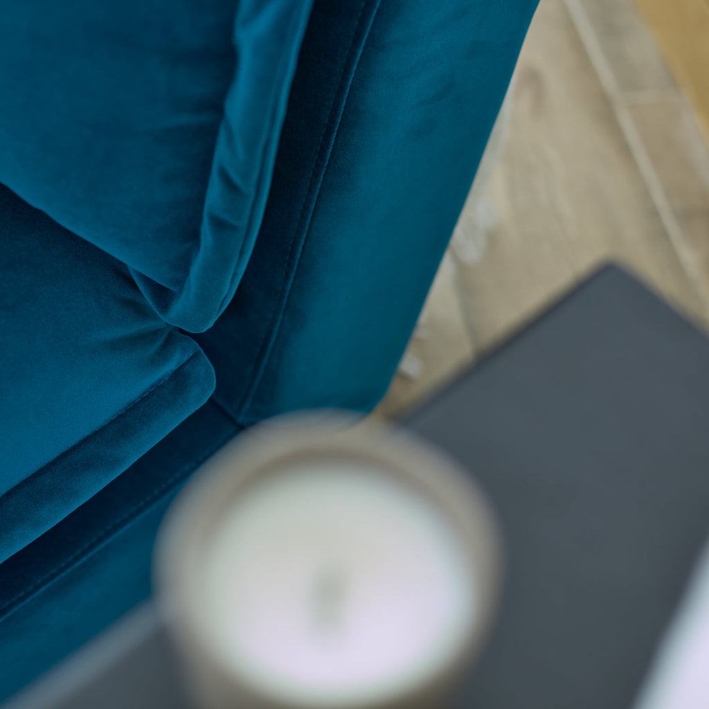 Harlow Double Sofa Bed - Soft Teal — view 4