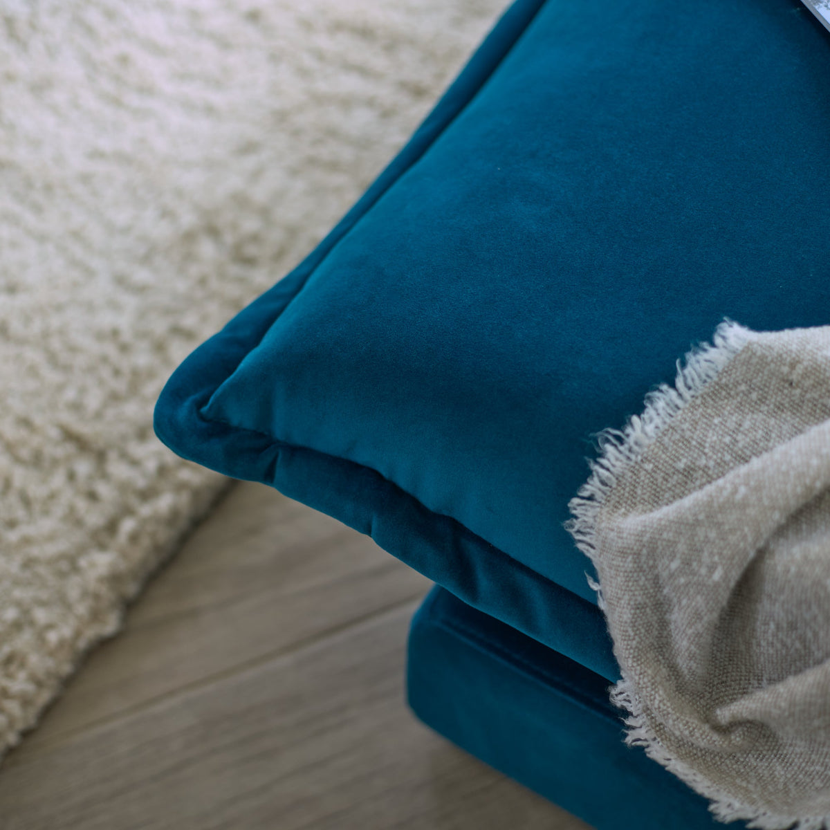 Harlow Double Sofa Bed - Soft Teal — view 6