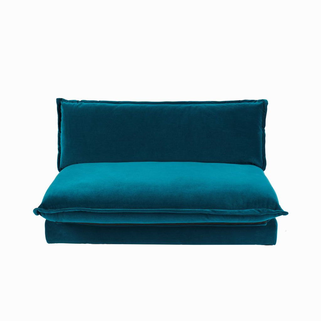 Harlow Double Sofa Bed - Soft Teal — view 7